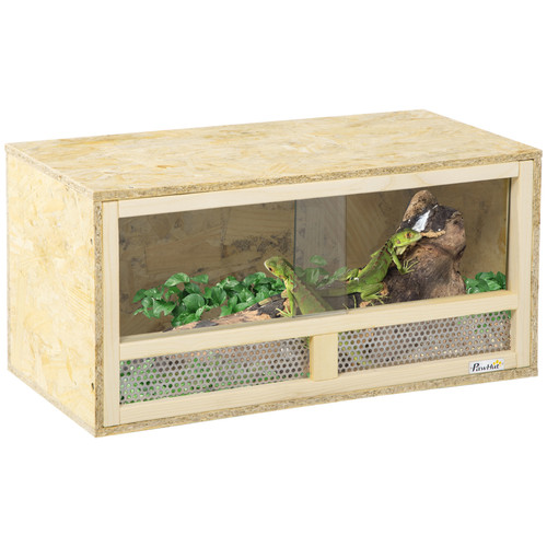 Pawhut reptile terrarium - pawhut,