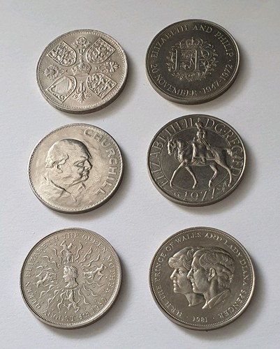Commemorative crown coins - commemorative,