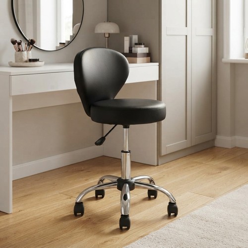 Ergonomic faux leather rolling - ergonomic,