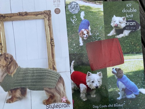 Knitting patterns dog coats - 2,