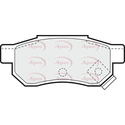 Brake pads set for - set,