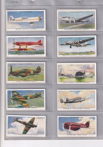 Wills cigarette cards - cards, set