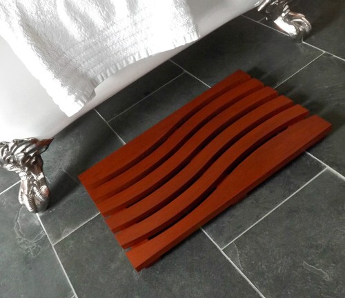 Wave design solid - beech, wooden