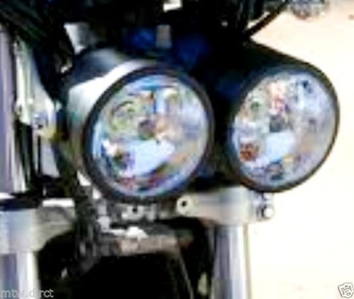 Black motorbike dual twin - motorbike,