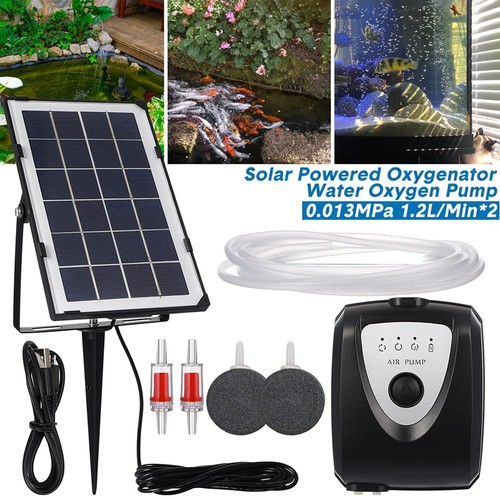 Solar powered oxygenator air - oxygenator,