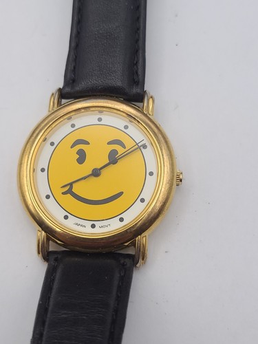 Women smiley face analog - women's,
