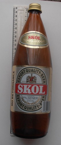 Empty vintage bottle - empty, i