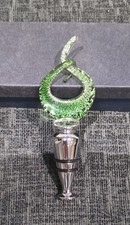 Murano Emerald Green Glass and