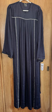 Moroccan Dubai Kaftans Farasha Abaya Dress Fancy Embellished Long Gown Size 4XL