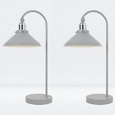 Set of 2 Modern Retro Grey