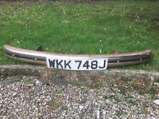volkswagen beetle  steel/chrome bumper  bar