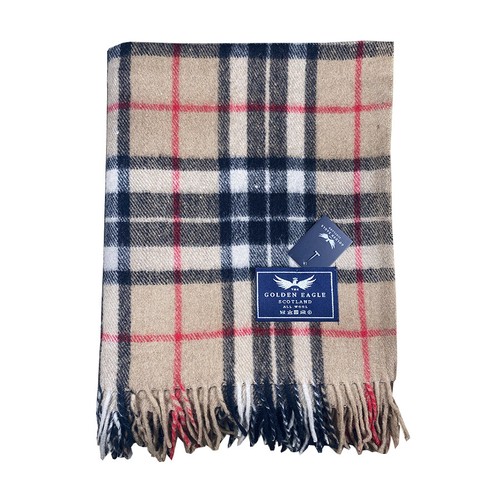 New bnwt scottish throw large - bnwt,