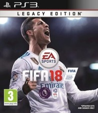 PlayStation 3 : FIFA 18 Legacy Edition (PS3) VideoGames FREE Shipping, Save £s