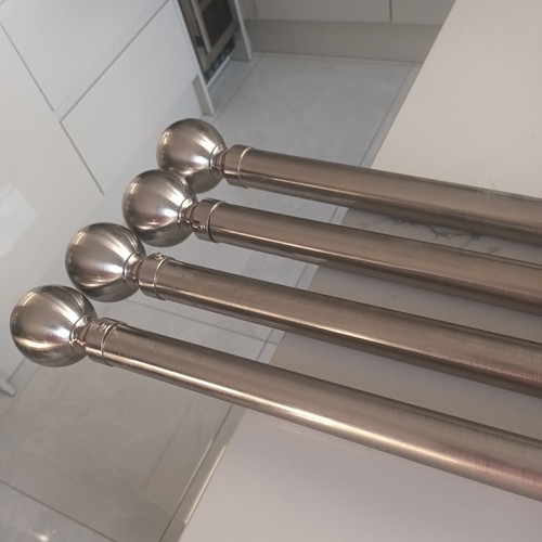 Curtain poles silver - curtain, 2