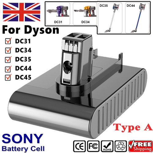 6400mah battery for dyson - dyson, dc31
