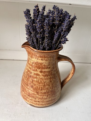 Studio pottery jug inches - studio, 6.5