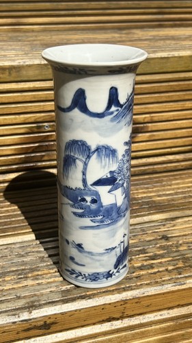 Antique chinese blue white - blue,
