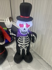 Inflatable Skeleton 4ft Indoor Outdoor Halloween Decoration