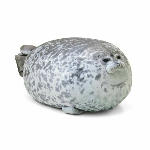 Angry blob seal pillow - blob,