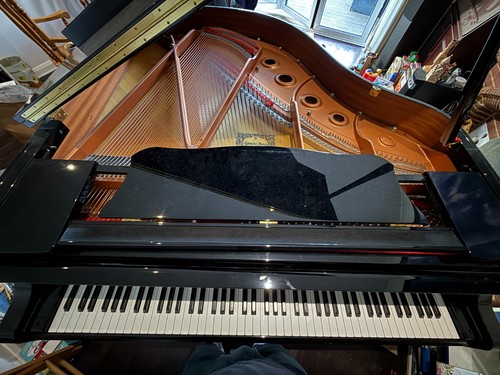 Yamaha gc1 grand piano with - gc1,