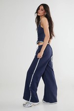 Nastygal Navy Straight Leg