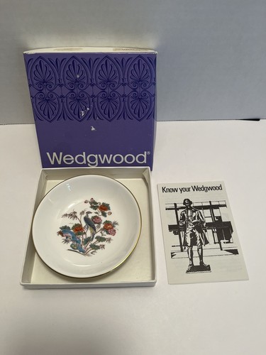 Vintage wedgwood kutani crane - wedgwood,