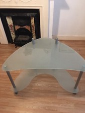 Large Glass Computer Desk