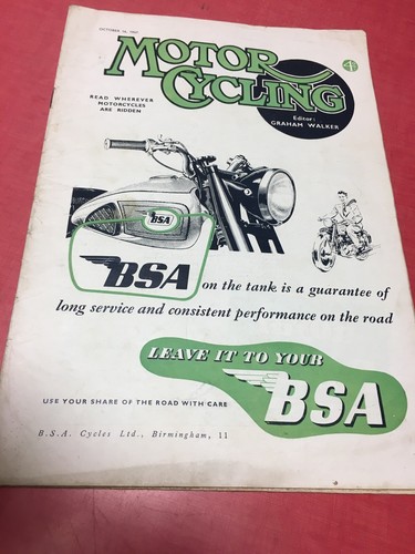 Motor cycling magazine - motor, english