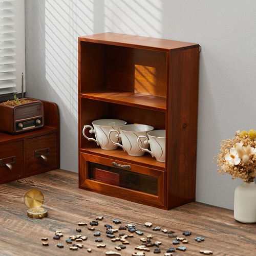 Small wood cabinet - small,