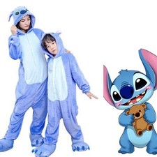 Kids Blue Stitch Cartoon