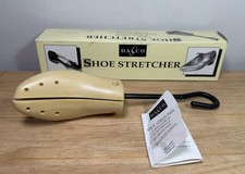 Vintage Dasco Shoe Stretcher Boxed Wooden Original Ladies Large Made in England