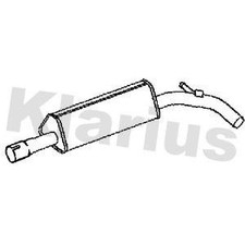 Klarius Centre Exhaust Pipe &