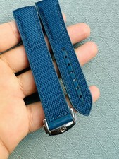 20mm BLUE Nylon Rubber Watch