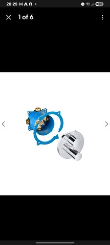 Roca consealed shower valve - roca,