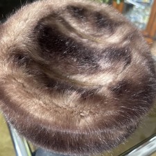  1950s Ladies Fur Hat Size M