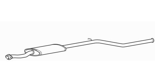 Quality centre exhaust middle - centre,