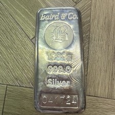 Baird & Co Silver Bar 1kg 999