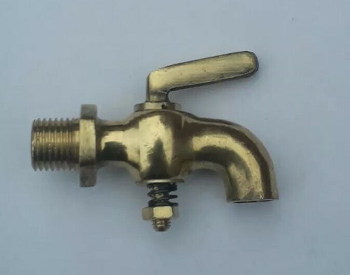Brass water drain - brass, tap