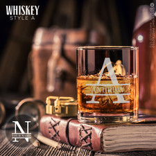Personalised Whiskey Glass