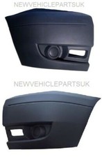 Fits Ford Transit 2006-2014 Front Bumper Corner End No Lamp Hole Pair Left Right