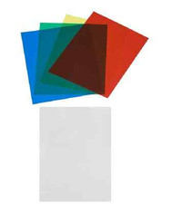 COLOUR & CLEAR TRANSPARENT A4 ACETATE FILM CRAFT FILTER SHEETS 240 MICRON c/a