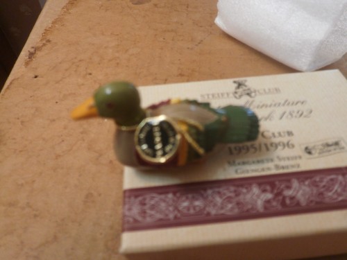 Steiff club 1995 hantel - steiff,