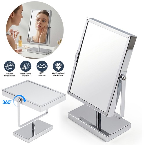 Dual sided magnifying make - sided,