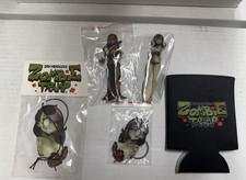 Dan Mendoza Zombie Tramp Swag Lot Pins Keychain Air Freshener Can Koozie