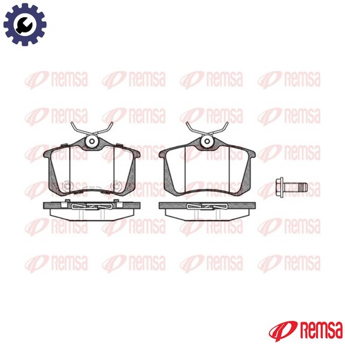 Brake pad set disc - brake,