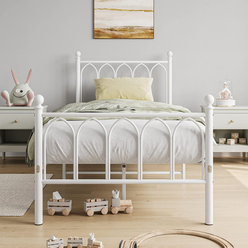 Single metal bed - metal,