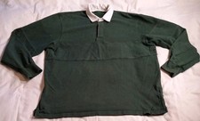 ORVIS MENS GREEN POLO RUGBY SHIRT SIZE XL