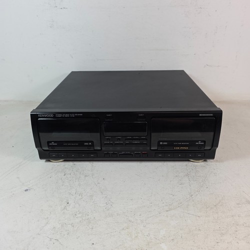 Kenwood double cassette deck - kenwood,