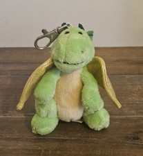 Green soft toy dragon keyring exclusively 4 English Heritage Christmas Stocking