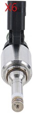 BOSCH Injector 6x Fits AUDI A3